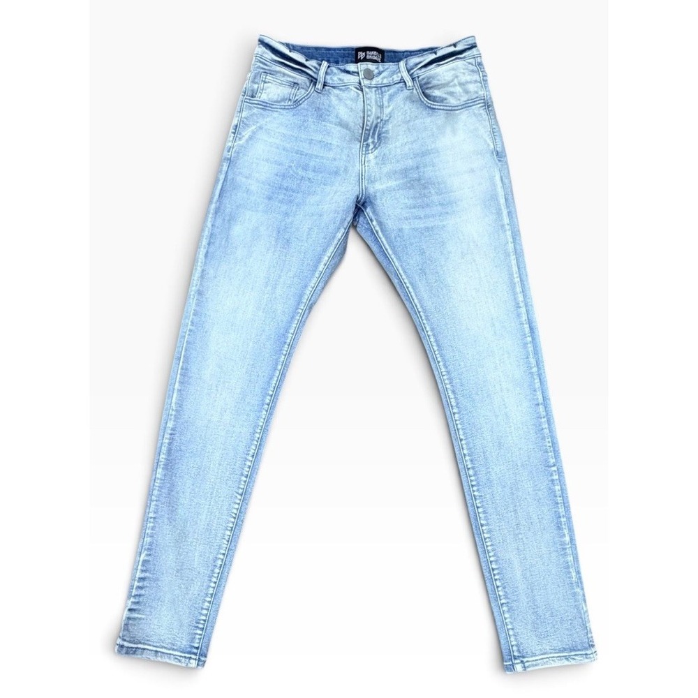 Barbell Brigade Men's Jeans Size 32x33 Light Wash Stretch Denim New With Tags